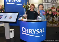 Ingrid Beentjes van Chrysal stond weer op de beurs en bracht hun Product VIVA nog een extra onder de aandacht.